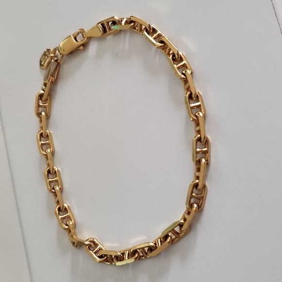 Maria Black Porto small gold plated chain bracelet - Picture 2 of 5
